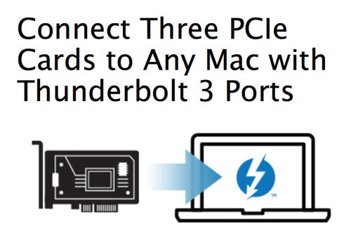 Sonnet Echo Express SE IIIe Thunderbolt to PCIe Card Expansion System - Three PCIe 3.0 x8 Slots Sonnet Echo Express SE IIIe Thunderbolt to PCIe Card Expansion System - Three PCIe 3.0 x8 Slots